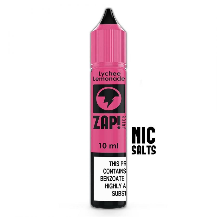 Zap Lychee Lemonade 10ml Nic Salt E-Liquid