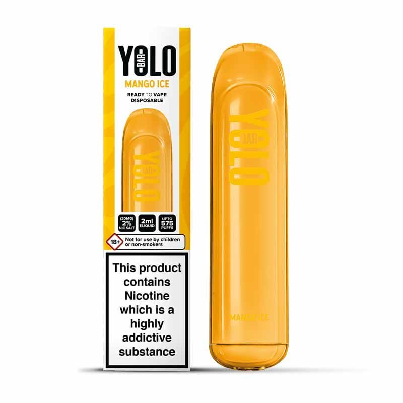 Yolo Bar Disposable Mango Ice