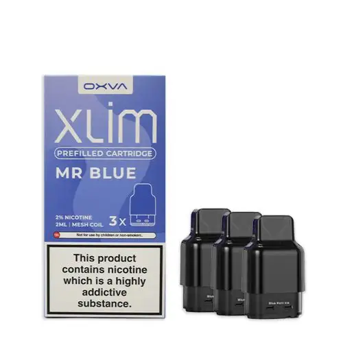 Oxva Xlim Pre-Filled Pods 2ml Mr Blue