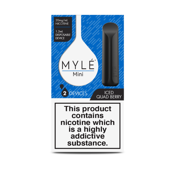 Myle Mini Iced Quad Berry