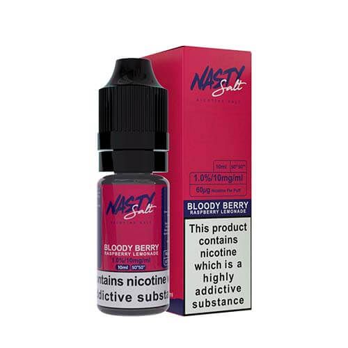 Bloody Berry Nasty Juice Nic Salt 10ml 10mg and 20mg E-Liquid