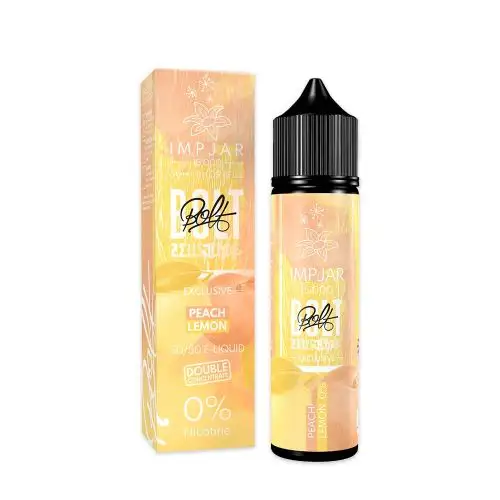Peach Lemon Shortfill E-Liquid by Imp Jar X Zeus Juice 50ml