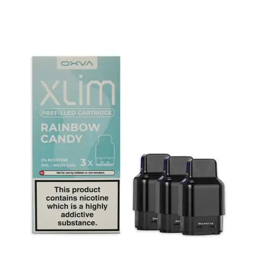 Oxva Xlim Pre-Filled Pods 2ml Rainbow Candy