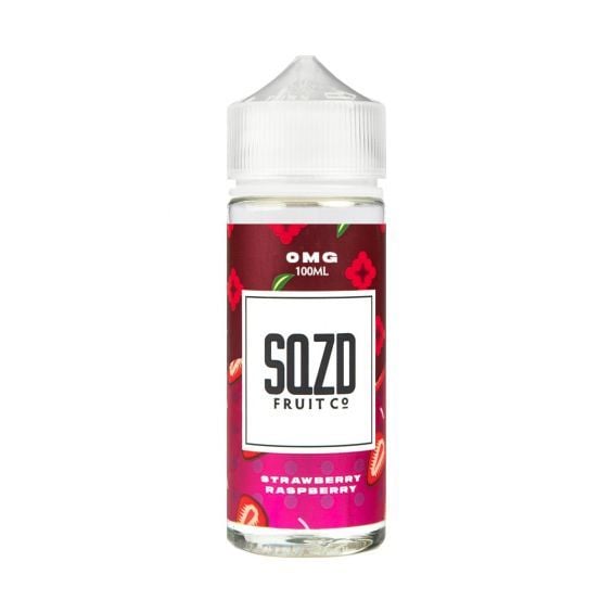 Strawberry Raspberry Shortfill E-liquid by SQZD Fruit Co 100ML