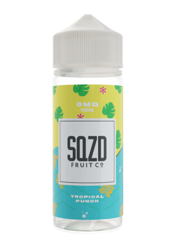 Tropical Punch Shortfill E-liquid by SQZD Fruit Co 100ML