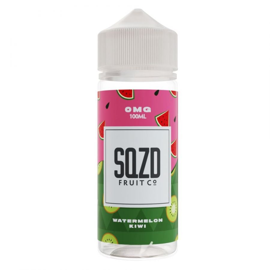 Watermelon Kiwi Shortfill E-liquid by SQZD Fruit Co 100ML
