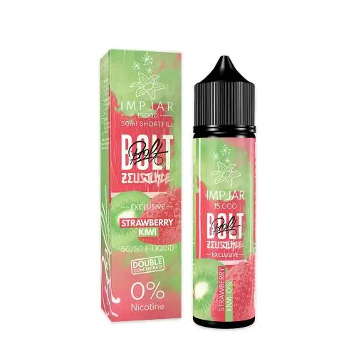 Strawberry Kiwi Shortfill E-Liquid by Imp Jar X Zeus Juice 50ml