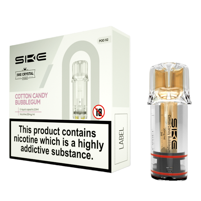 Cherry Strawberry Raspberry SKE Crystal Plus Prefilled Pods 2ml 2% 20mg Nic Salt