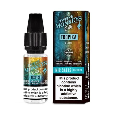 Twelve Monkeys Tropika Nic Salt