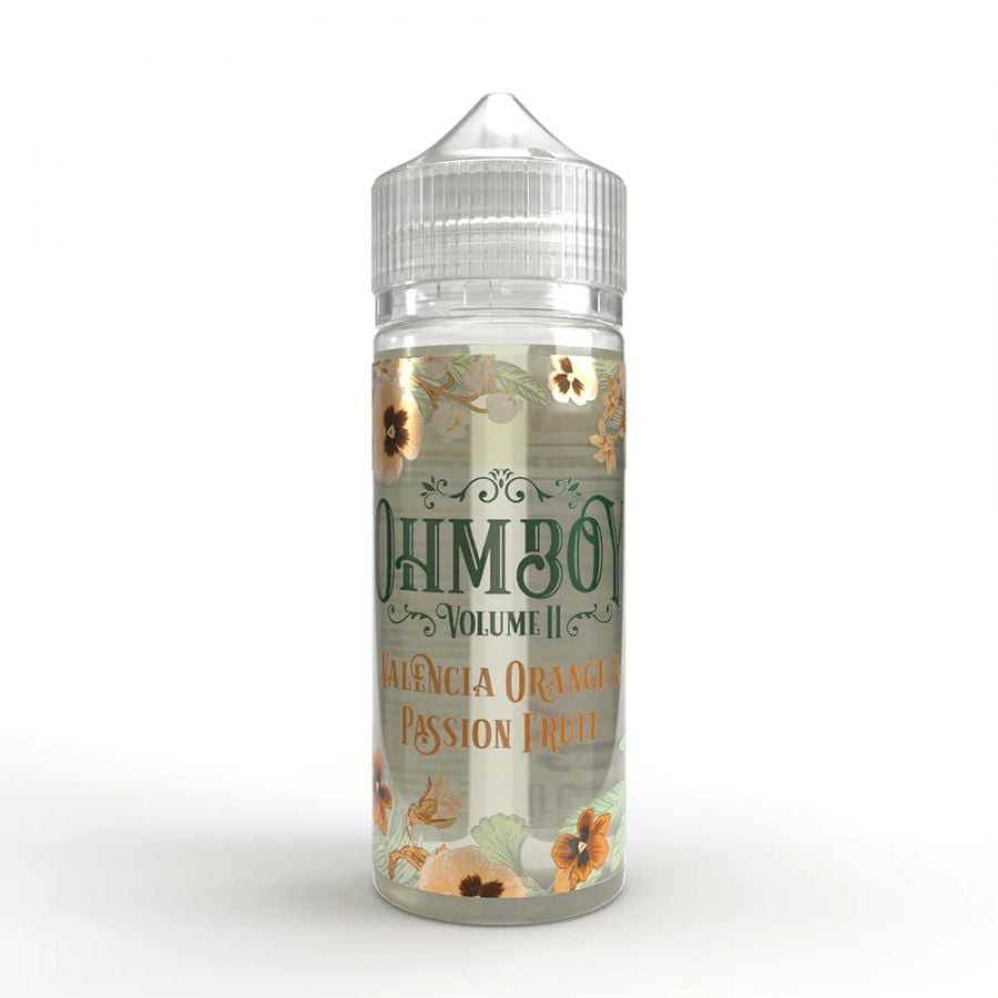 Valencia Orange & Passion Fruit Shortfill E-liquid by Ohm Boy 100ml