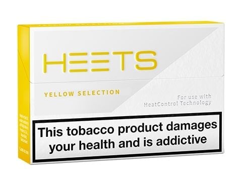 IQOS HEETS Tobacco Sticks Yellow