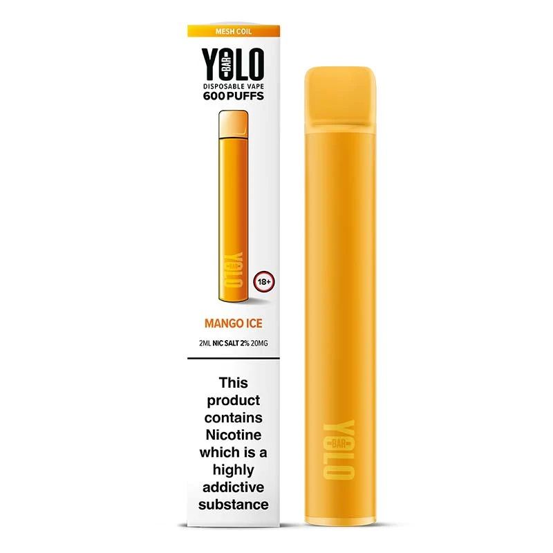 Mango Ice YOLO M600 Disposable Vape