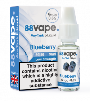 88Vape Anytank Blueberry E-Liquid 10ml