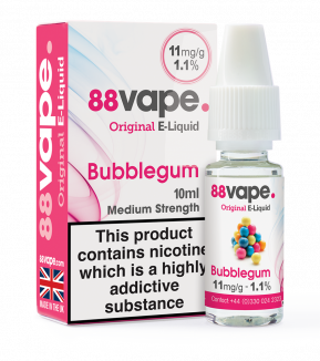 88Vape Bubblegum E-Liquid 10ml