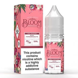 Bloom Aromatic E-Liquid Nic Salt 10ml Acai Pomegranate