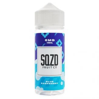 Blue Raspberry Shortfill E-liquid by SQZD Fruit Co 100ML