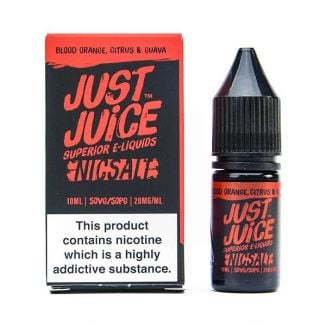 Blood Orange Citrus Guava Just Juice Nic Salt 10ml E-Liquid