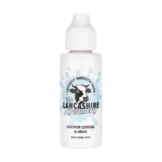 Looper Cereal & Milk Shortfill E-liquid by The Lancashire Creamery 100ml