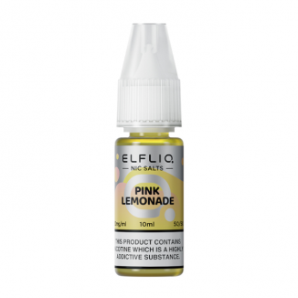 Pink Lemonade Elfliq Nic Salt E-Liquid by Elf Bar