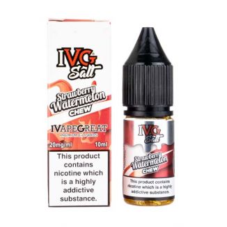 Strawberry Watermelon Chew IVG I Vape Great 10ml 10mg 20mg Nic Salt