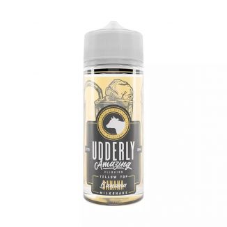 Banana Milkshake Shortfill E-liquid by Udderly Amazing 100ml