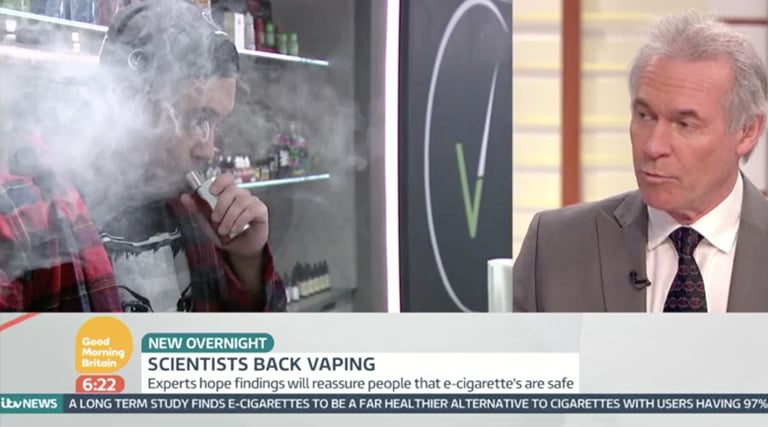 E-cigarettes 97% safer than smoking according to new study