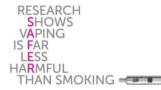 Yes, E-cigarettes are safer than smoking.