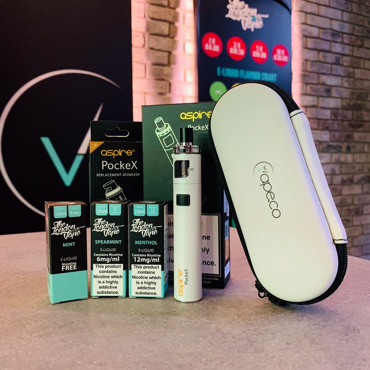 VAPE CO MENTHOL POCKEX BUNDLE